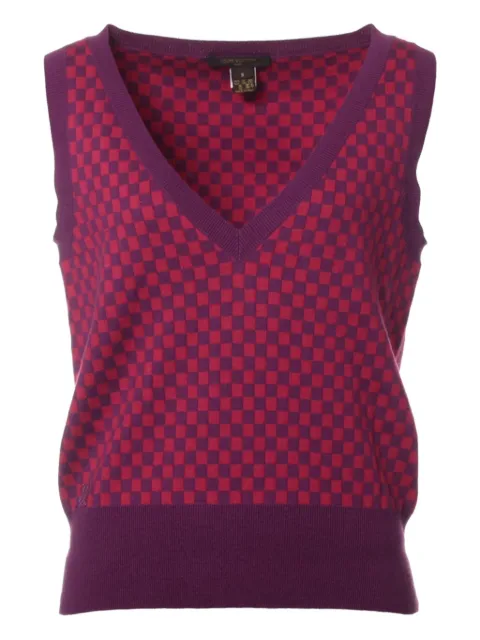Louis Vuitton Pre-Owned 1990-2010s checkerboard vest