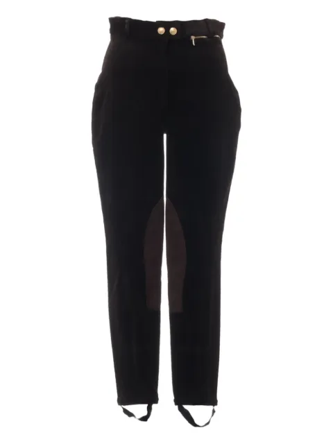 Gucci Pre-Owned 1990-2000s cotton trousers