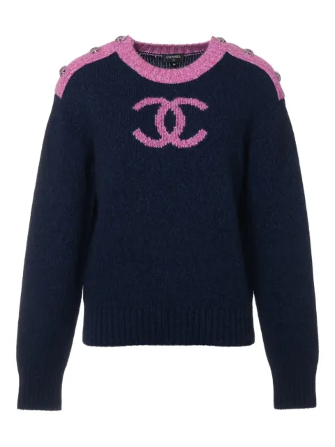 CHANEL Pre-Owned 2022-2023 cashmere sweater