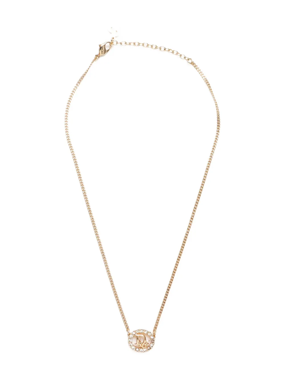 1990-2015 logo-pendant necklace
