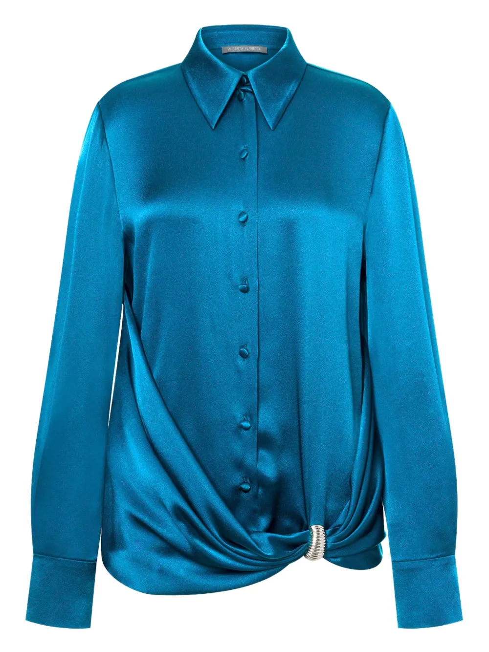 Alberta Ferretti blusa drapeada | azul | Image 1