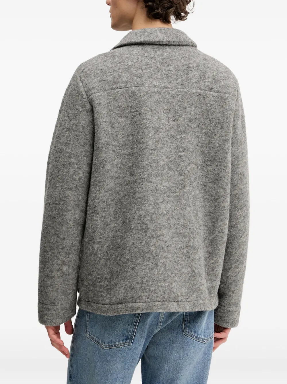A.P.C. Thais patch-pocket wool-blend jacket | Shirt Jackets | Image 2