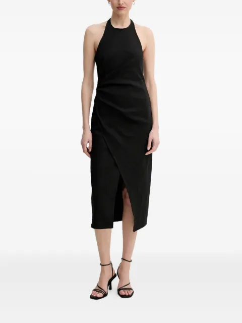 A.L.C. halterneck draped midi dress