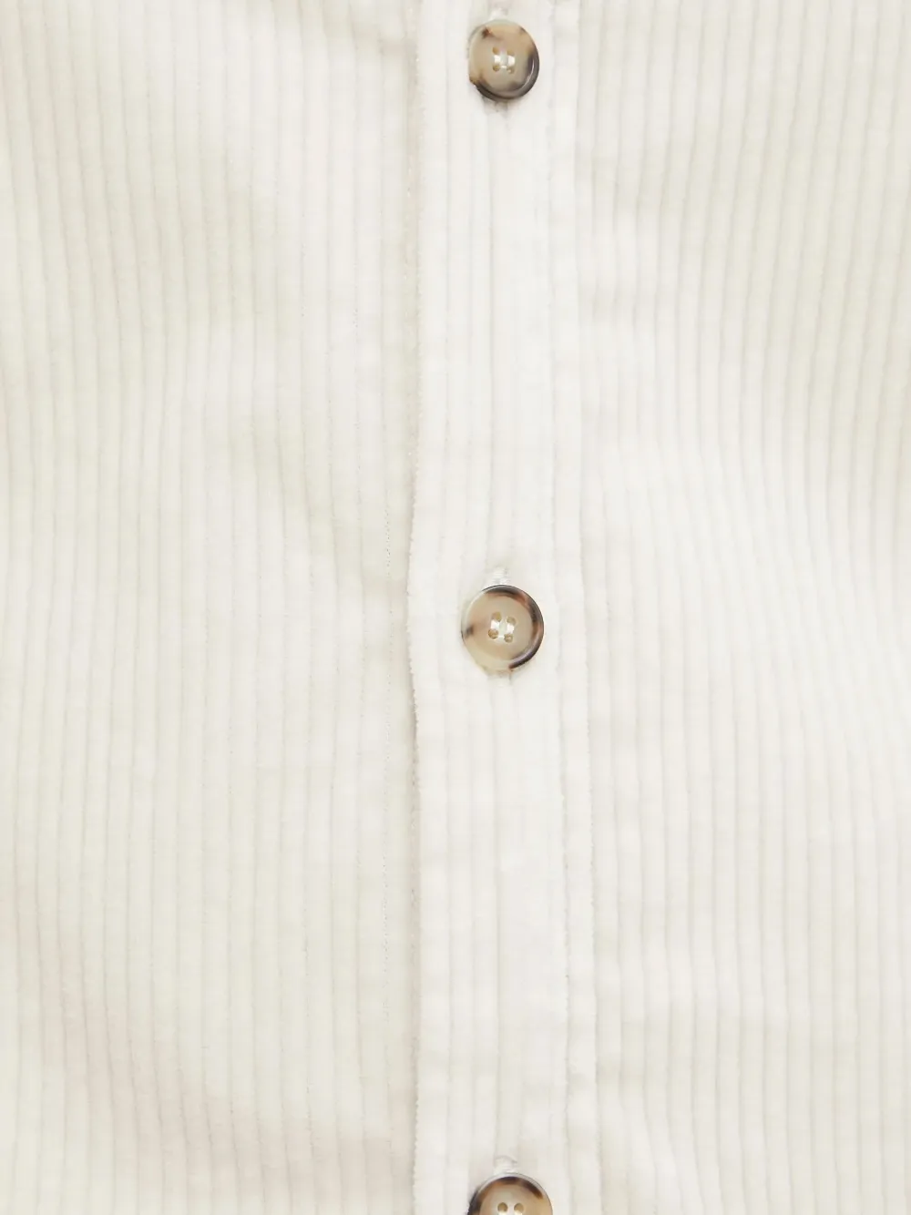A.P.C. Boris gestreept overhemd Beige