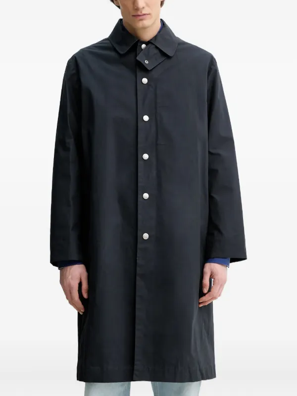 A.P.C. Cappotti ロングコート | ブルー | FARFETCH JP