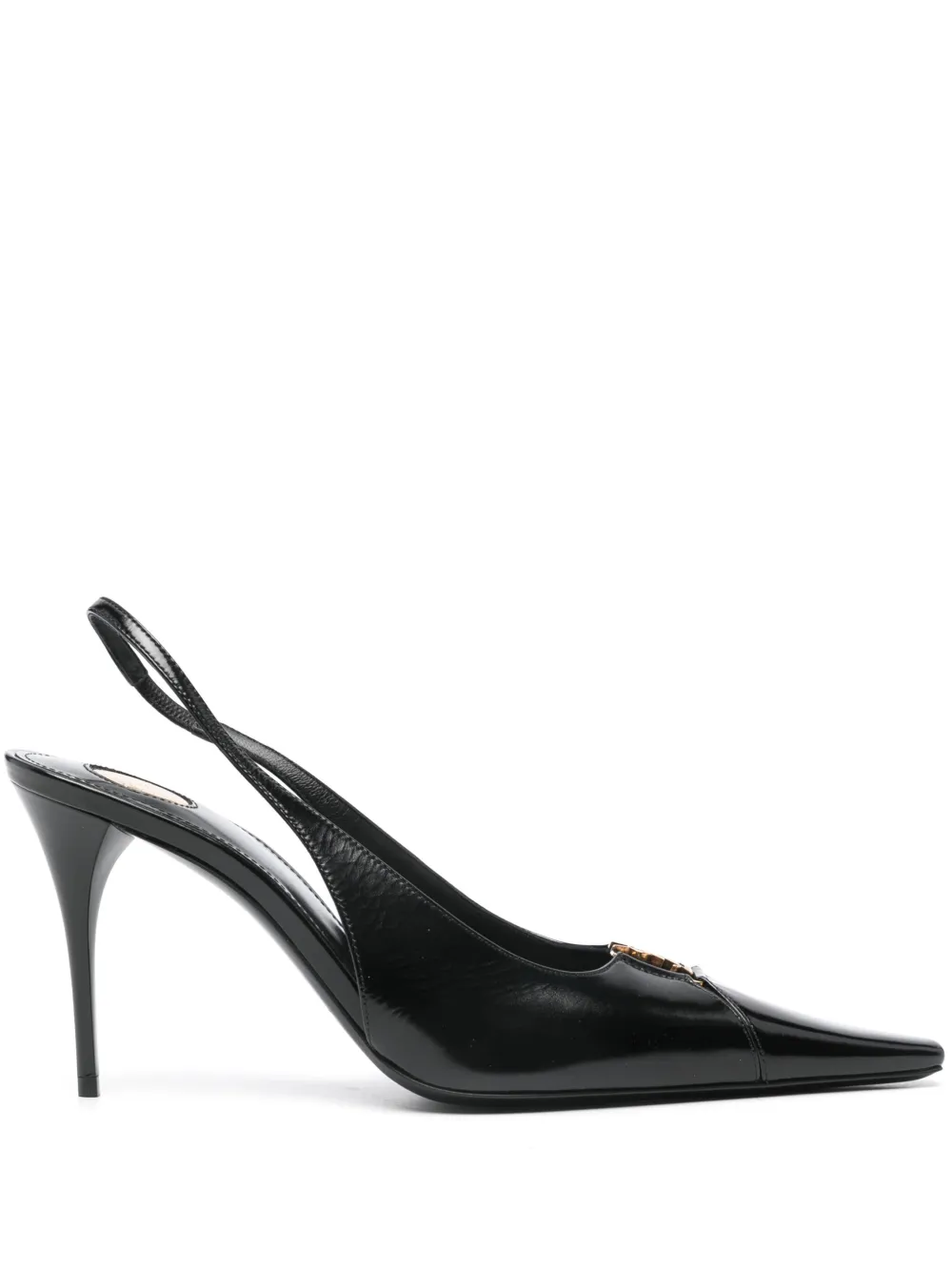Saint Laurent 90 mm Babylone Breteuil pumps Zwart