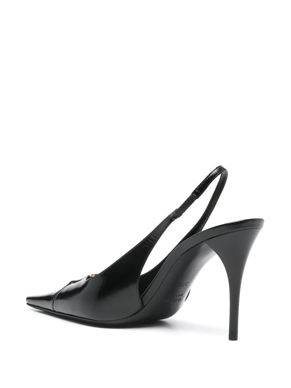 Saint Laurent 90 mm Babylone Breteuil pumps Zwart