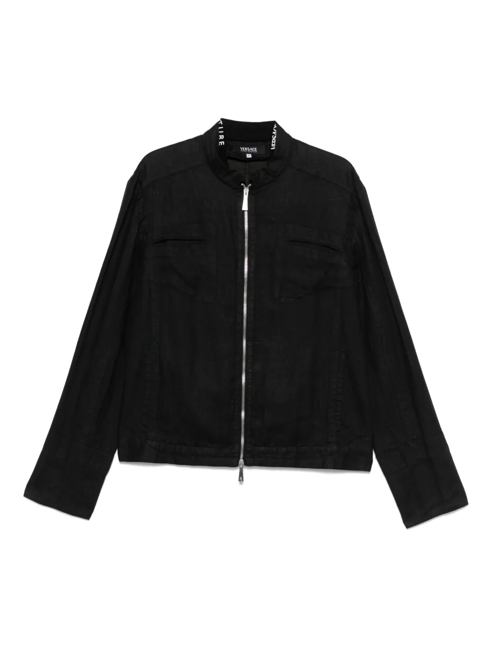 Pre-owned Versace 2000s Linen Jacket