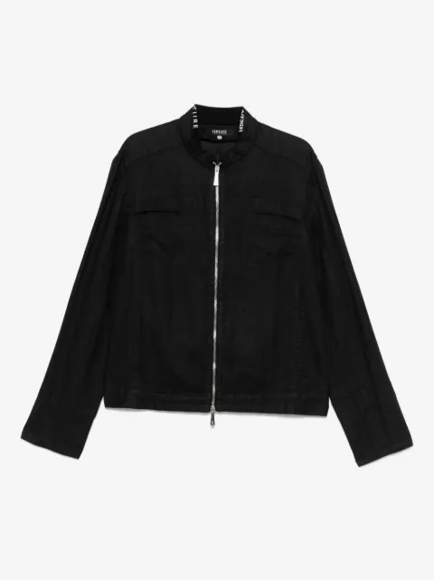 Versace Pre-Owned 2000s linen jacket