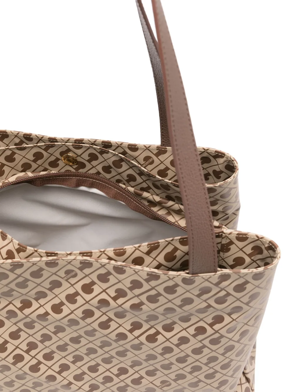 GHERARDINI PATTERNED-PRINT TOTE BAG