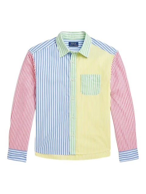 Polo Ralph Lauren striped panelled shirt