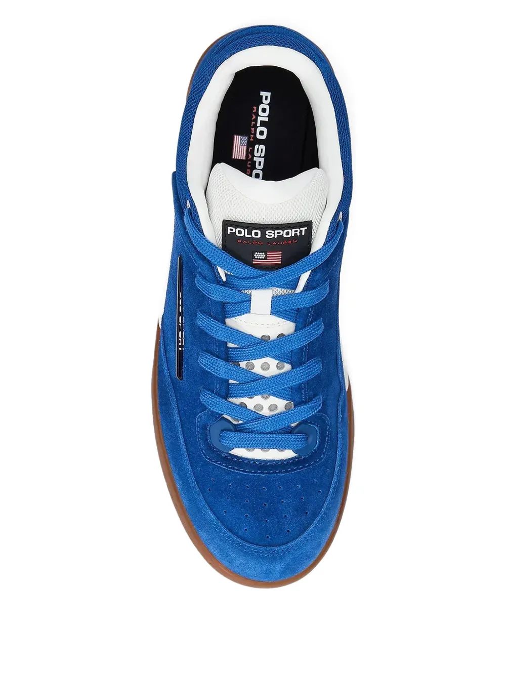 Polo Ralph Lauren suede sneakers Blue