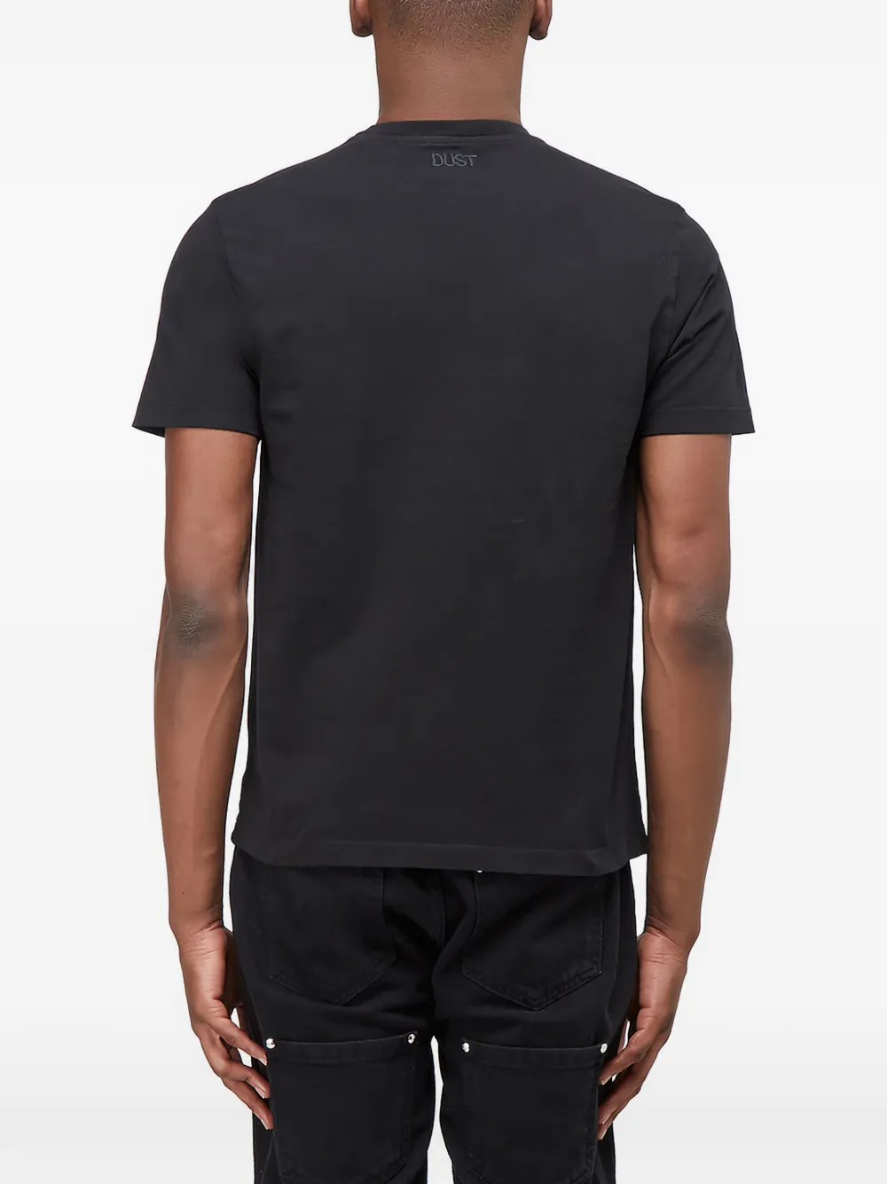 DUST T-shirt met ronde hals Zwart