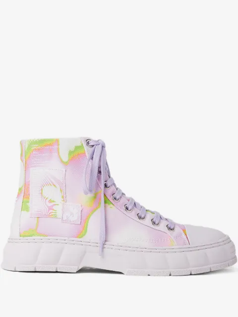 Virón high-top sneakers med logotryk