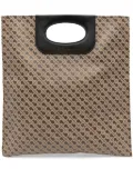 Gherardini pattern-print tote bag - Brown