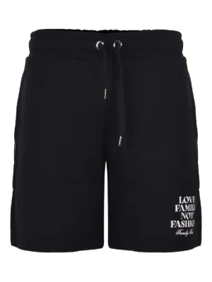 SAINT MXXXXXX logo-print Track Shorts | Black | FARFETCH