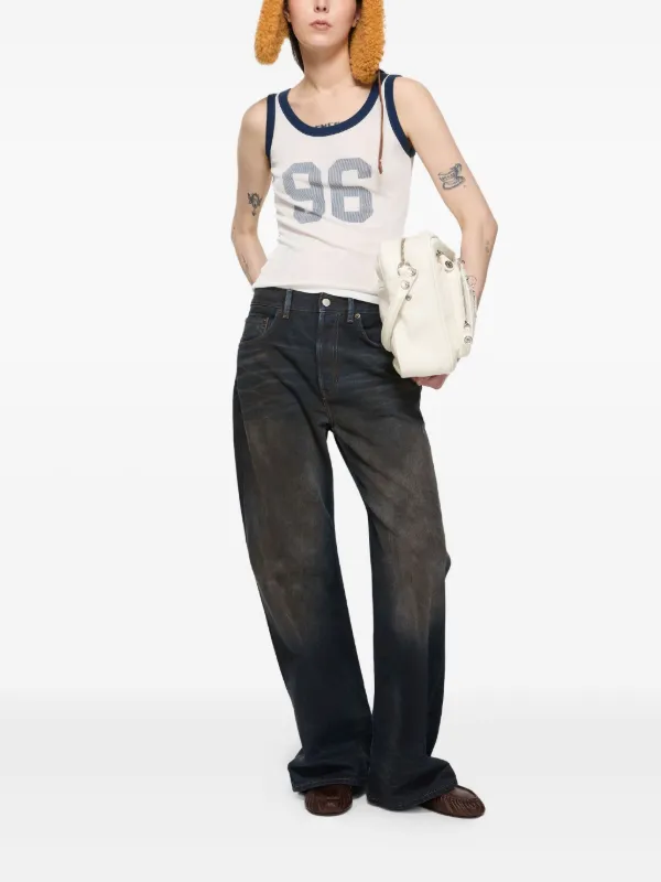 Acne Studios Sleeveless Tank Top | White | FARFETCH