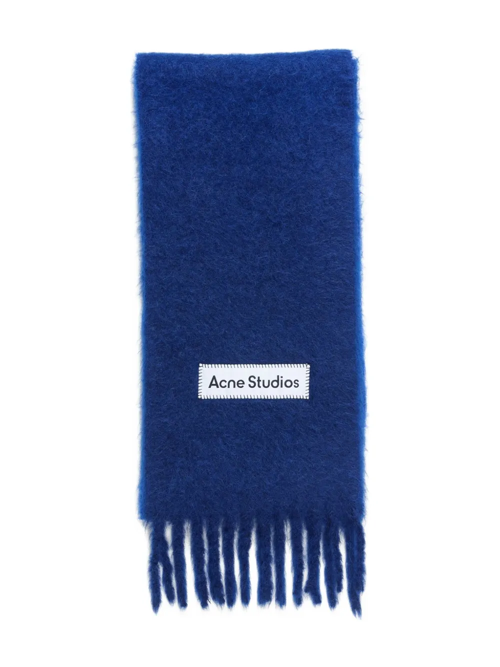 Acne Studios mascada con flecos | azul | Image 1