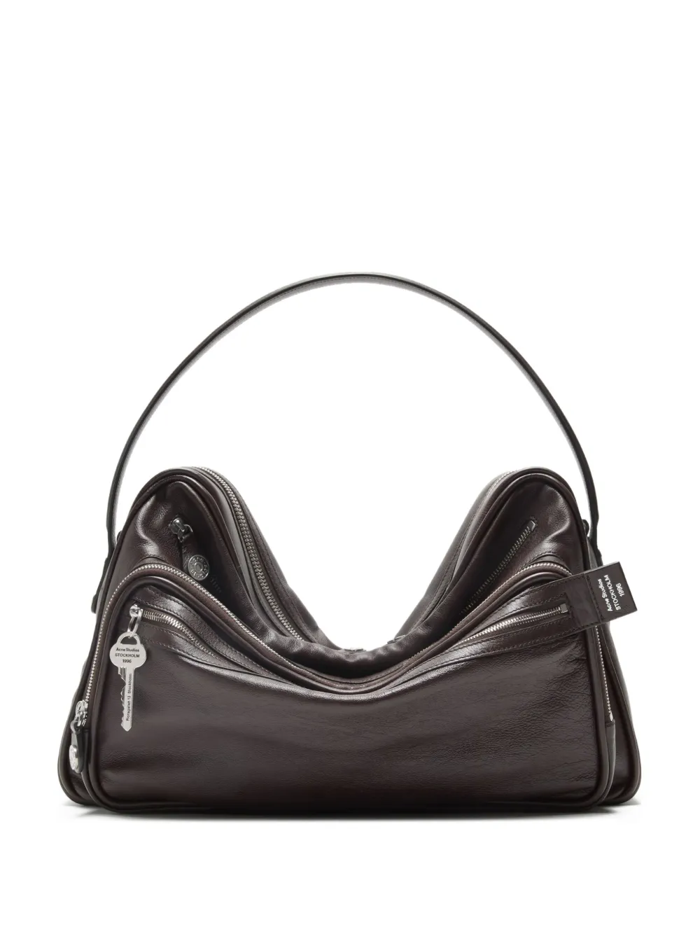 Acne Studios Camero leather shoulder bag | Brown | Image 1
