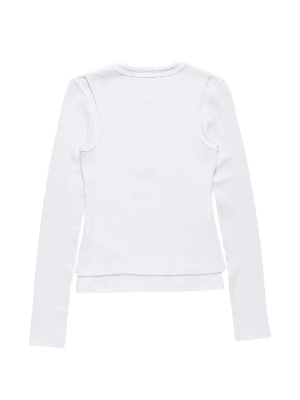Acne Studios T-shirt met lange mouwen Wit