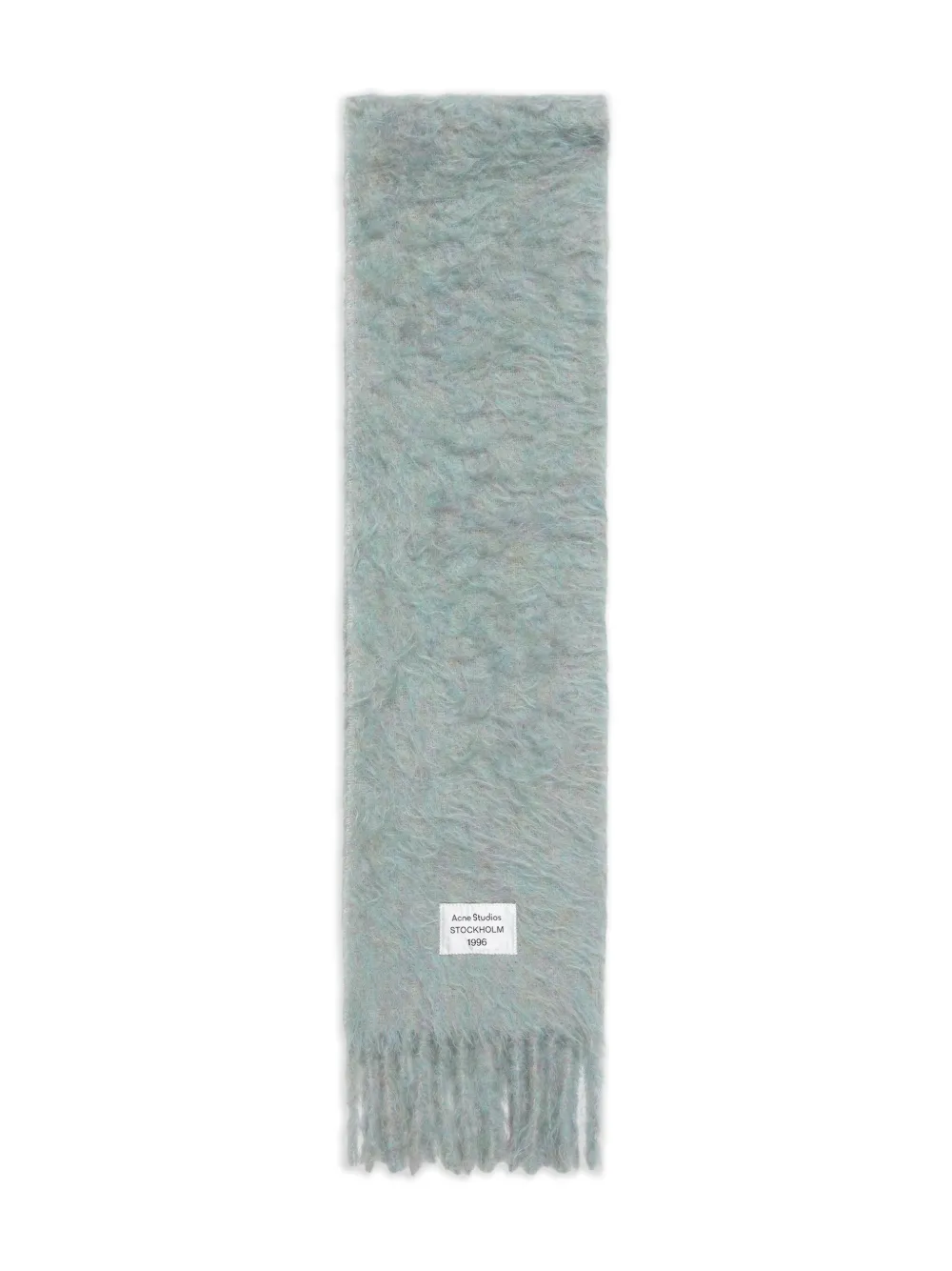 Acne Studios Sjaal met franje Blauw