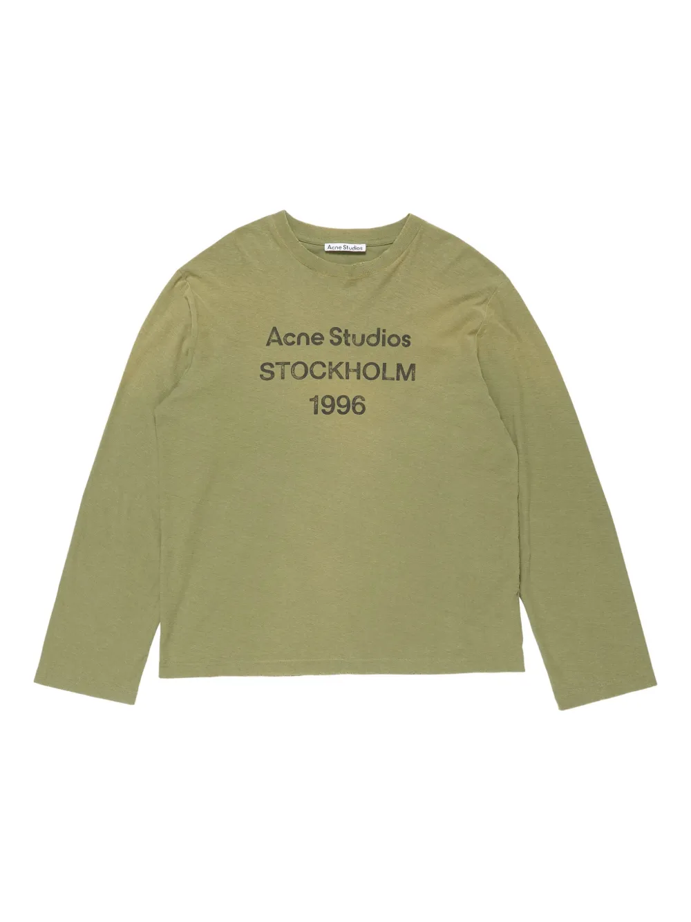 Acne Studios T-shirt Mit Logo-print