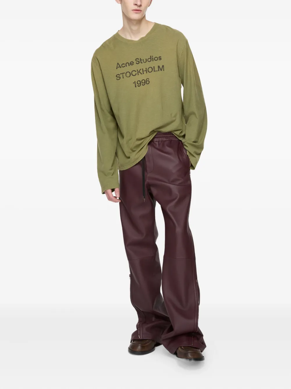 Acne Studios playera con logo estampado | Playeras y jerséis | Image 2