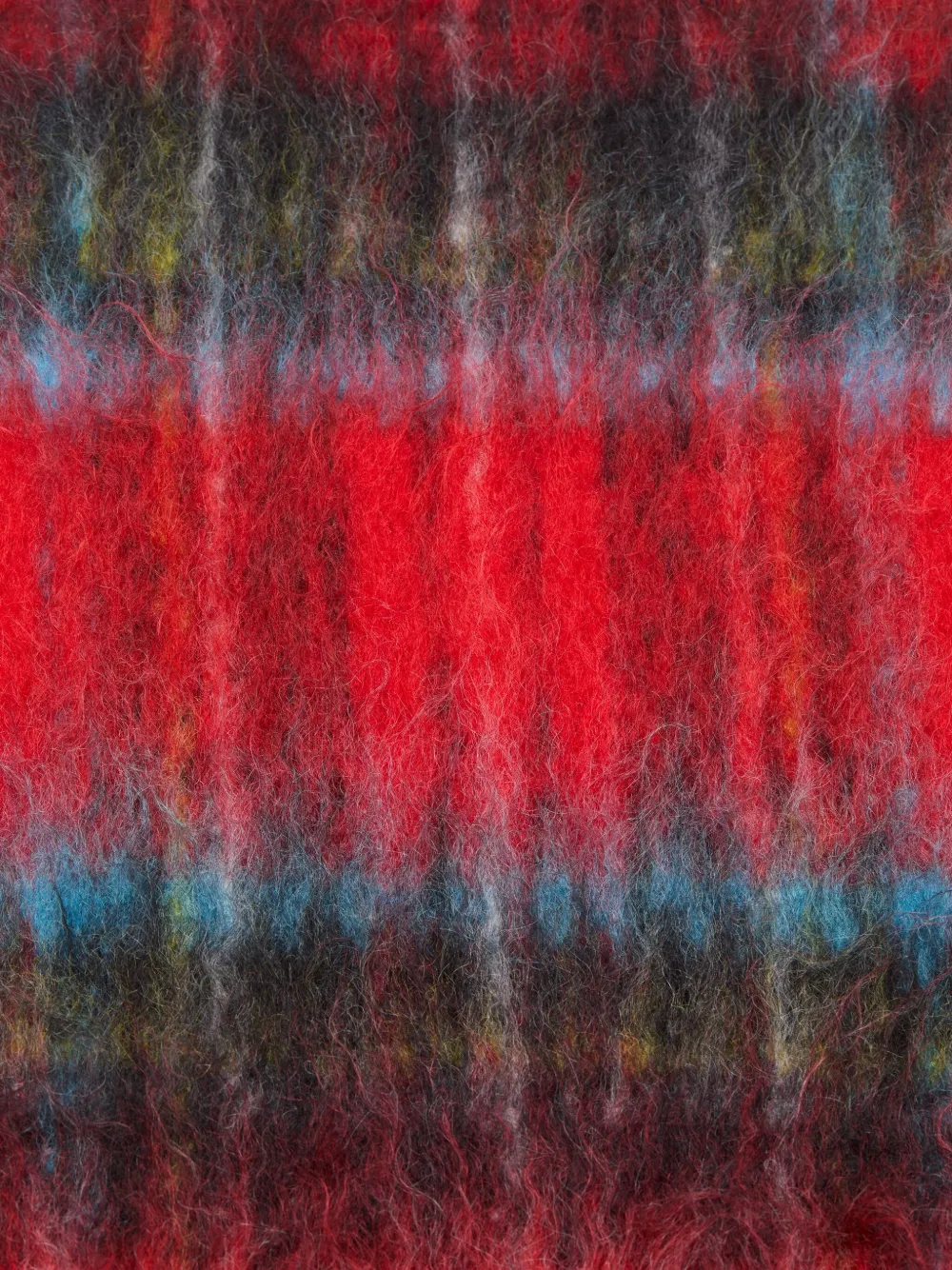 Acne Studios plaid fringed scarf | Women | Image 2