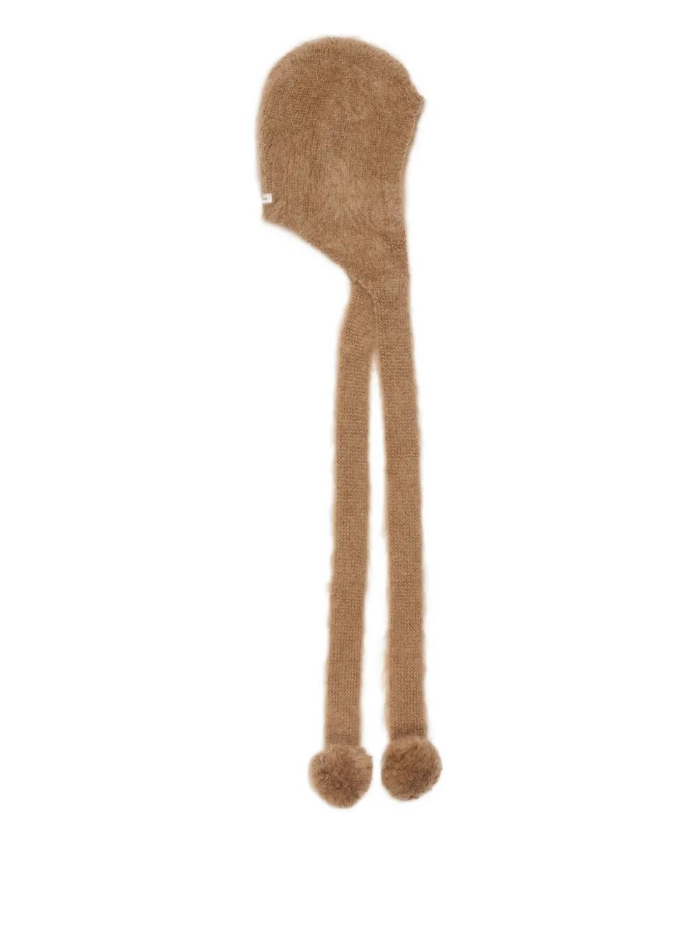 Acne Studios pompom-detail beanie | Brown | Image 1