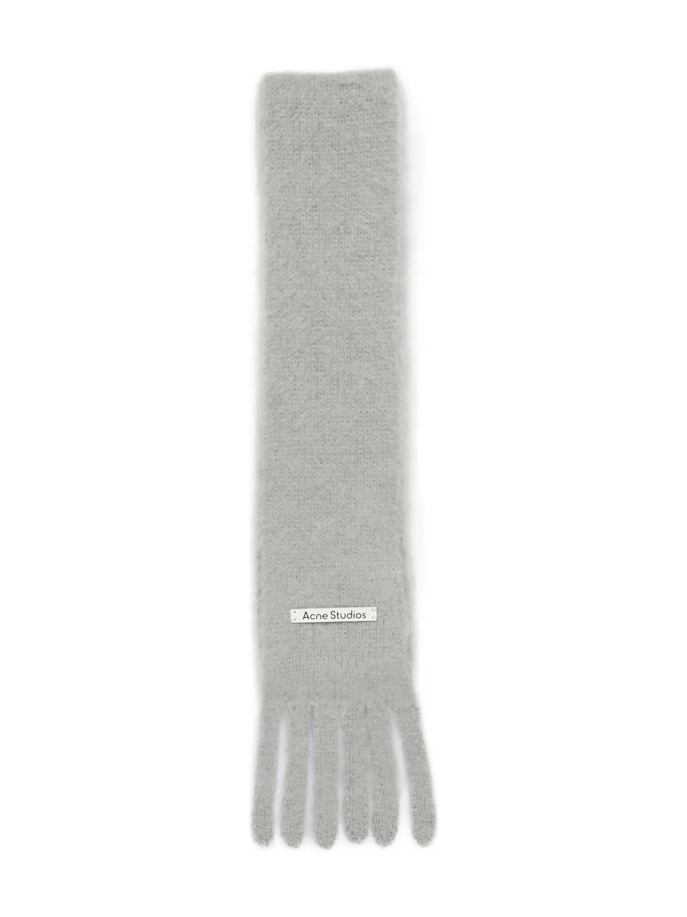 Acne Studios mascada con flecos | gris | Image 1