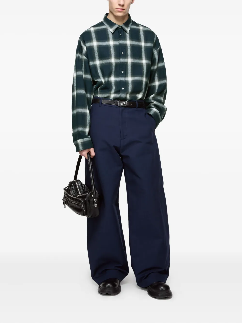 Acne Studios check-pattern shirt | Image 2