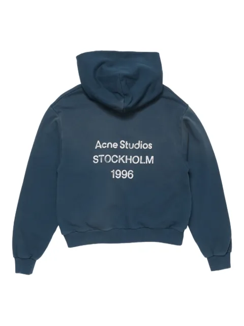 Acne Studios logo-print hoodie