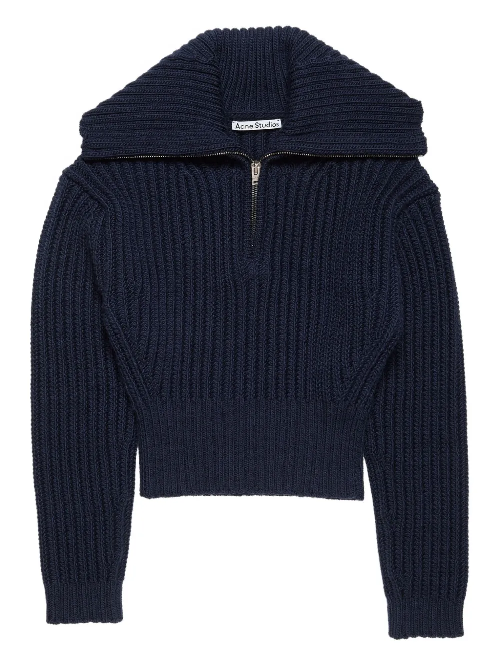 Acne Studios pull à col zippé - Bleu Acne Studios pull à col zippé - Bleu