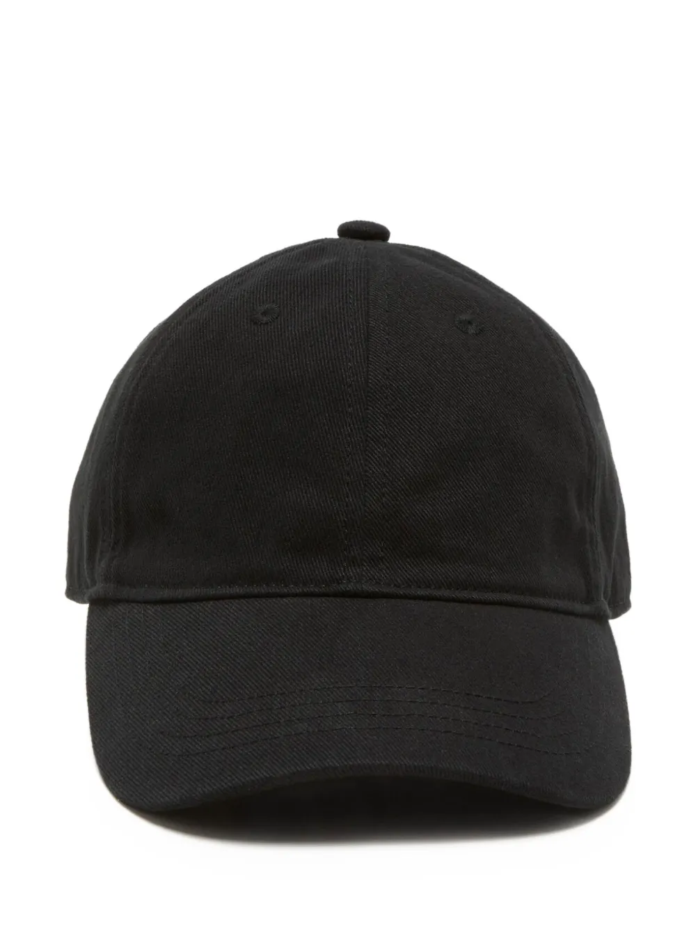 Acne Studios twill logo cap | Black | Image 1