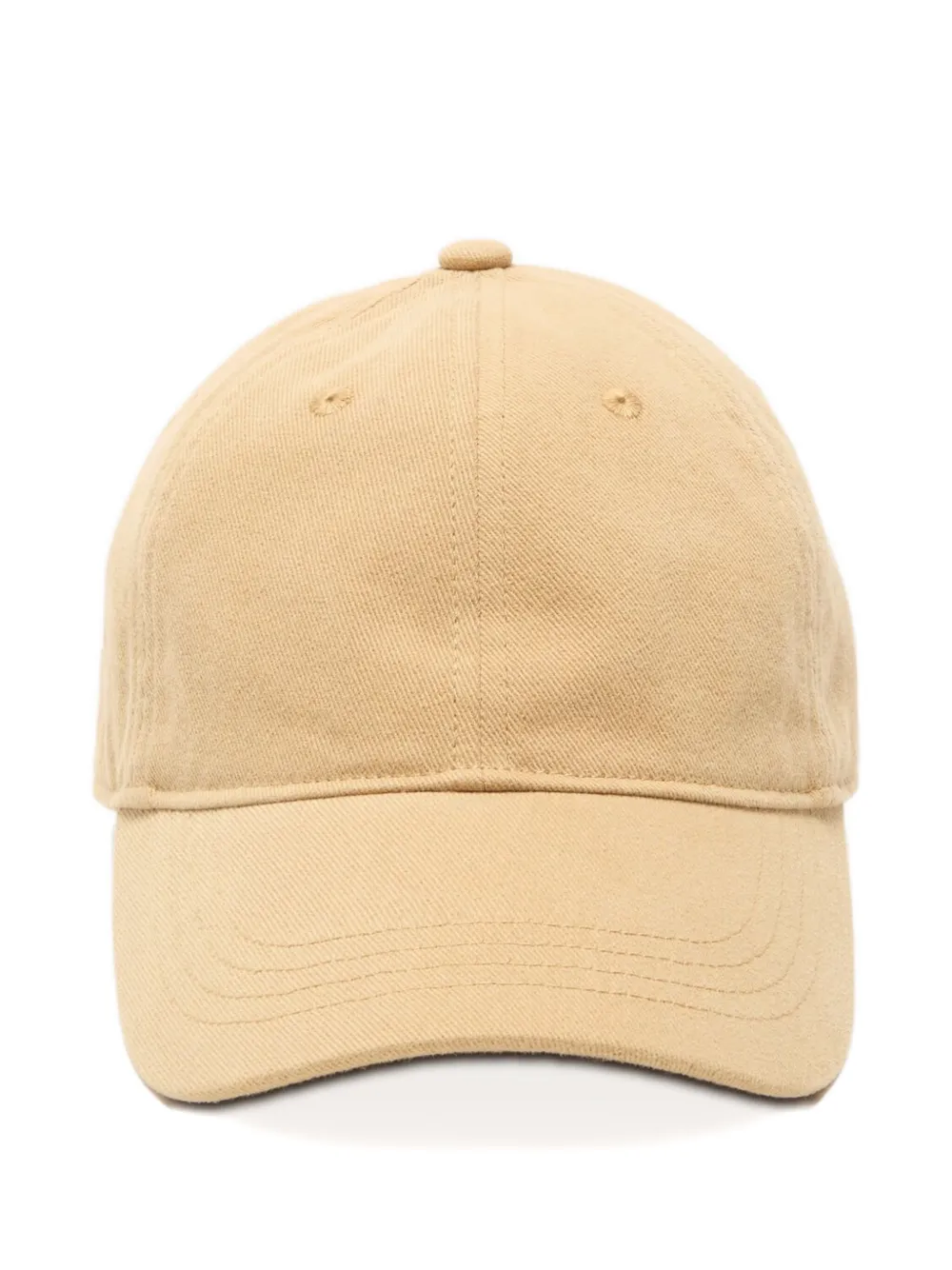Acne Studios Twill Logo-embroidered Cap In Neutral