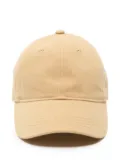 Acne Studios twill logo-embroidered cap - Neutrals