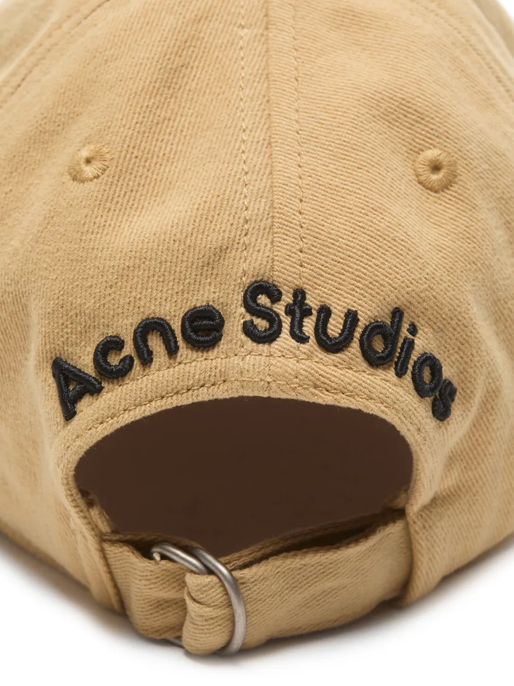 Acne Studios twill logo-embroidered cap | Women | Image 2