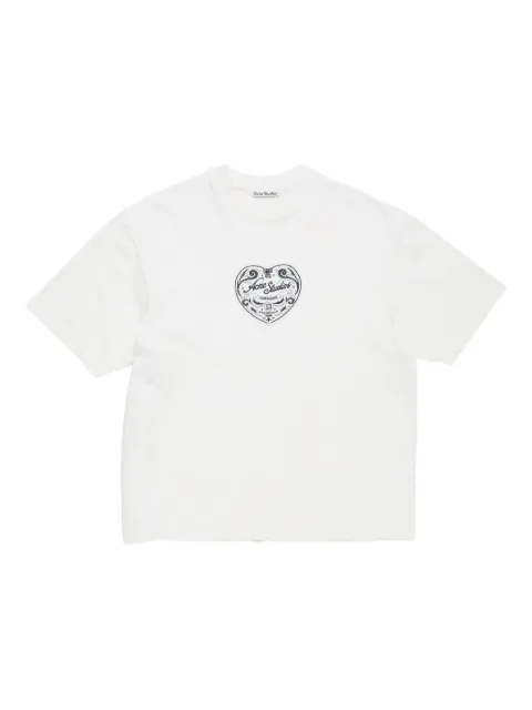 Acne Studios t-shirt à patch cœur
