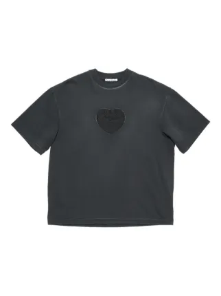 Acne Studios ハート柄 Tシャツ S 25AW 人気款 Acne Studios ハート柄 Tシャツ S 25AW 人気款 Acne Studios