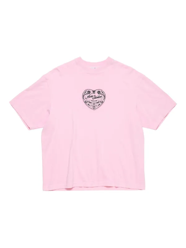 ACNE STUDIOS ハート ロゴプリント Tシャツ 29878667_60981628_600.jpg