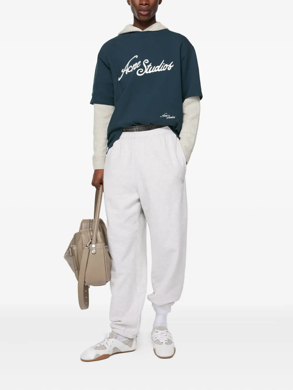 Acne Studios logo-embroidered T-shirt | T-Shirts & Jersey Shirts | Image 2