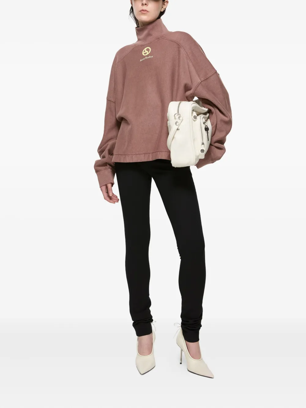 Acne Studios Coltrui met logo Bruin