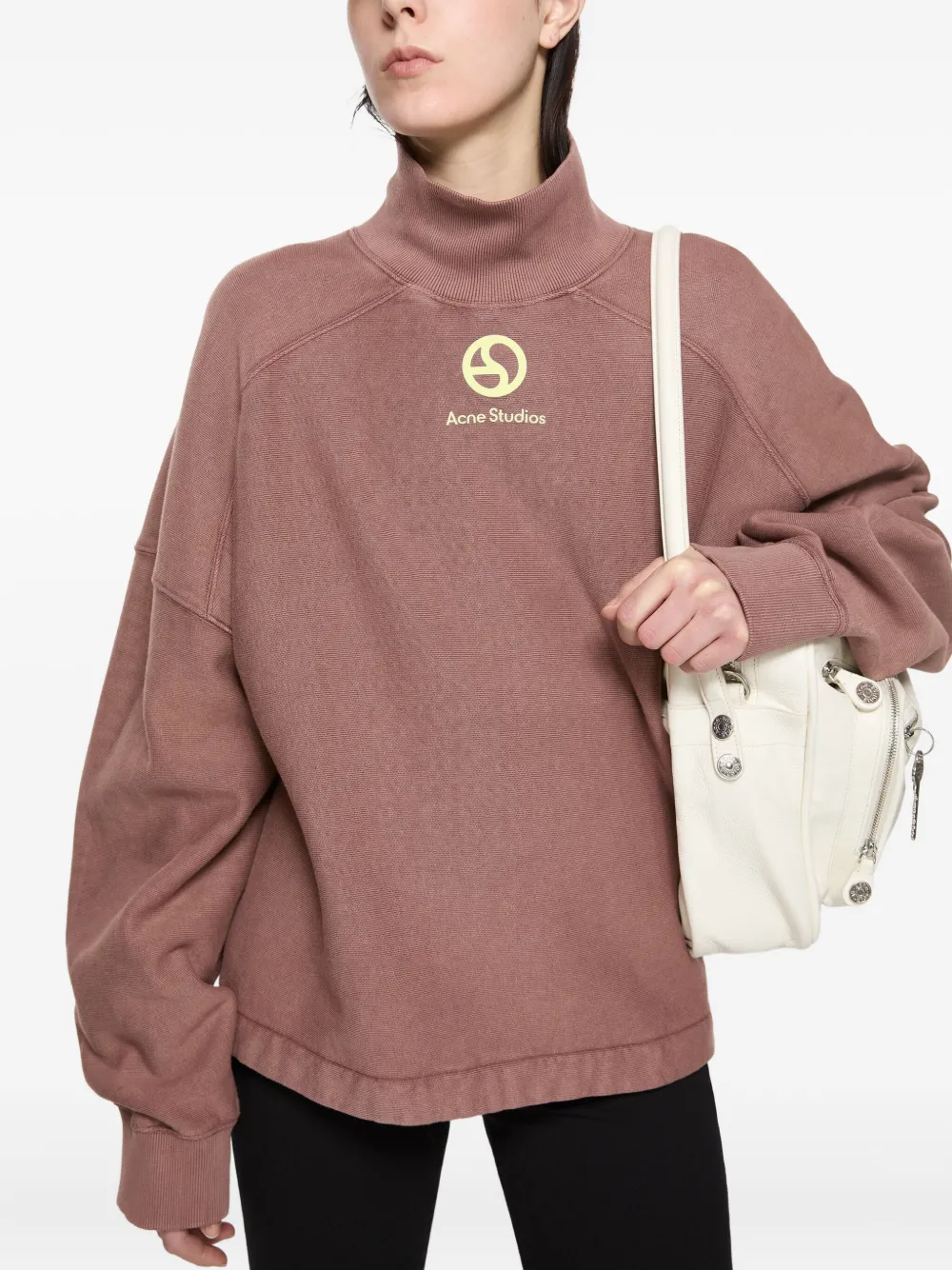 Acne Studios Coltrui met logo Bruin