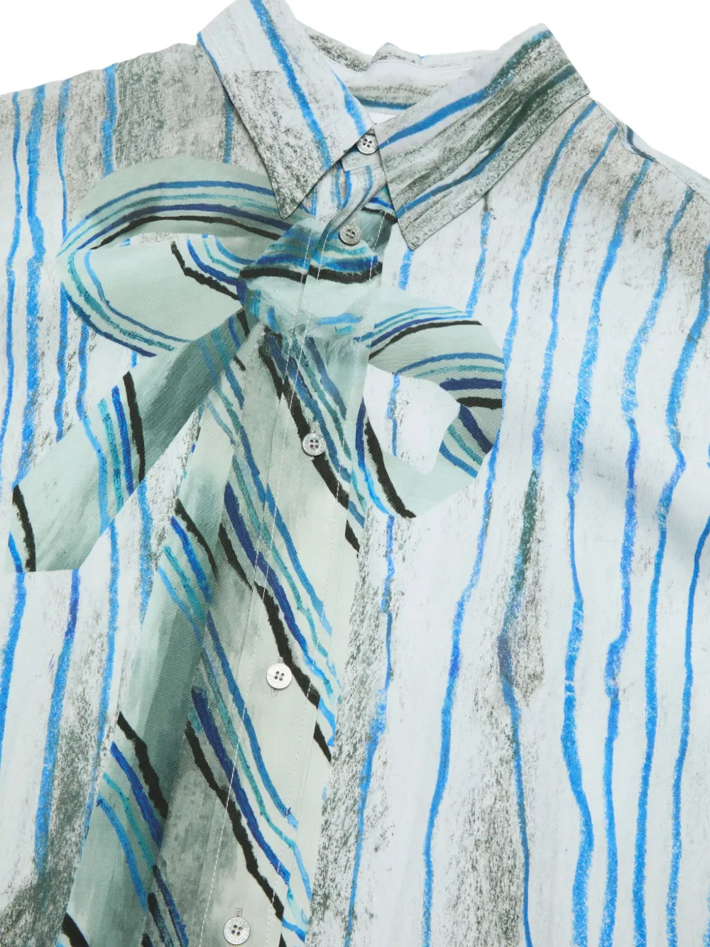 Acne Studios Gestreept overhemd Blauw