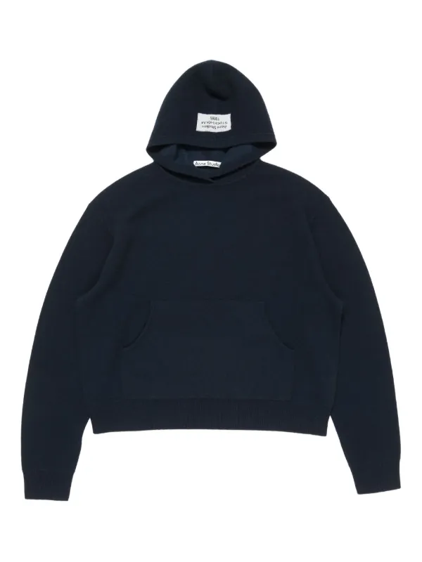 Acne Studios ニット パーカー | ブルー | FARFETCH JP
