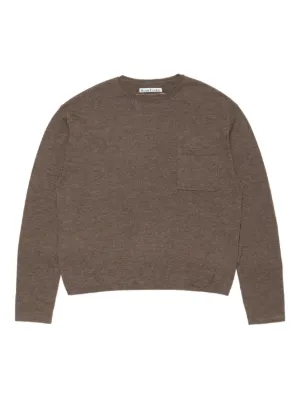 G*読様 Acne Studios ブラウン ニットセーター M Acne Studios Cashmere Sweater | Brown | FARFETCH