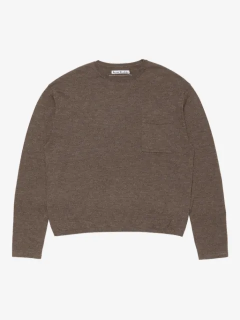 Acne Studios pull à poche poitrine