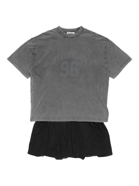 Acne Studios graphic-print T-shirt dress