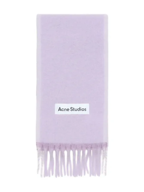 Acne Studios mohair-blend scarf
