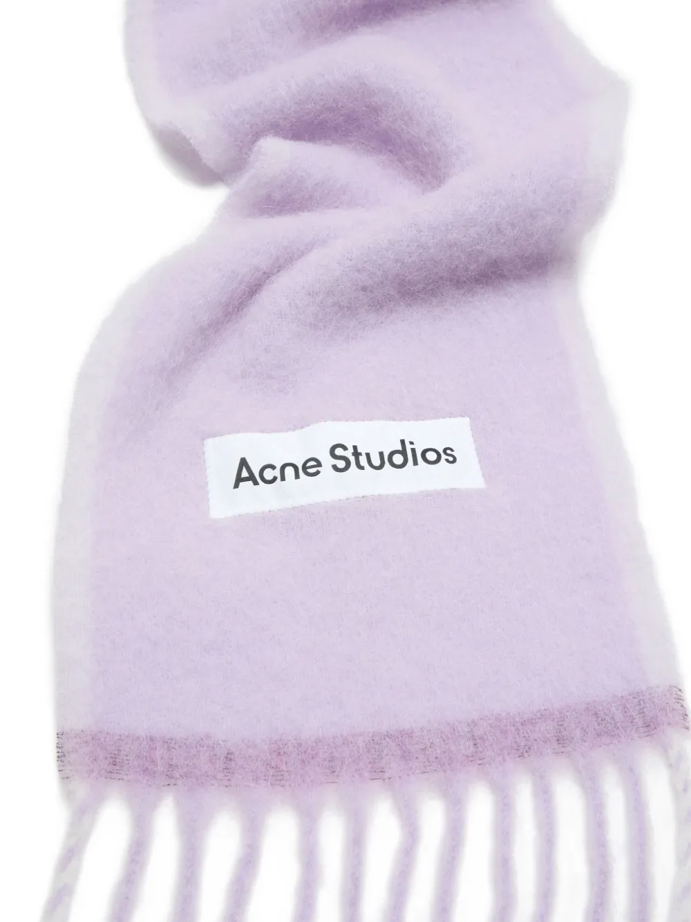 Acne Studios Sjaal met mohairblend Paars